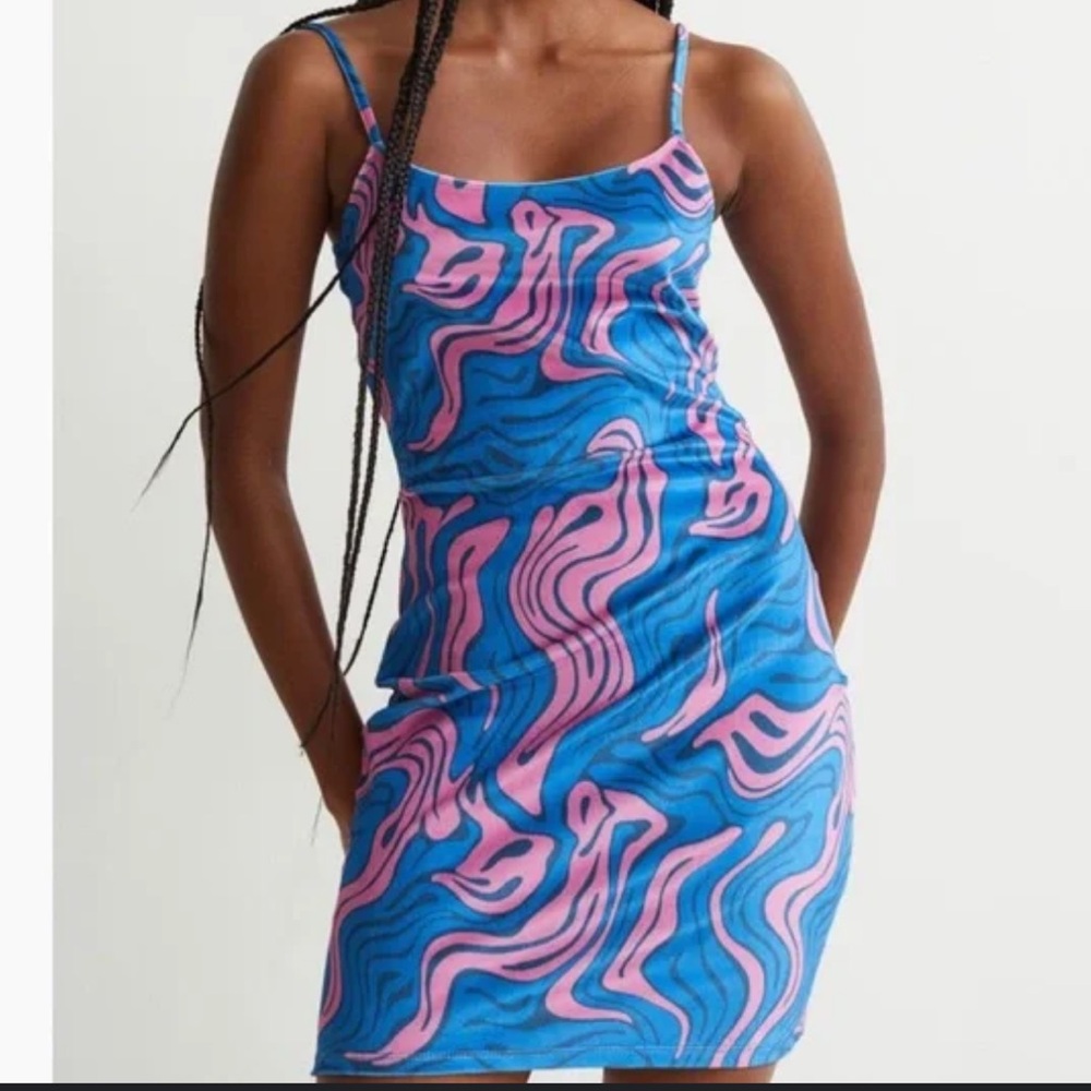 Velvet dress - H&M - size S